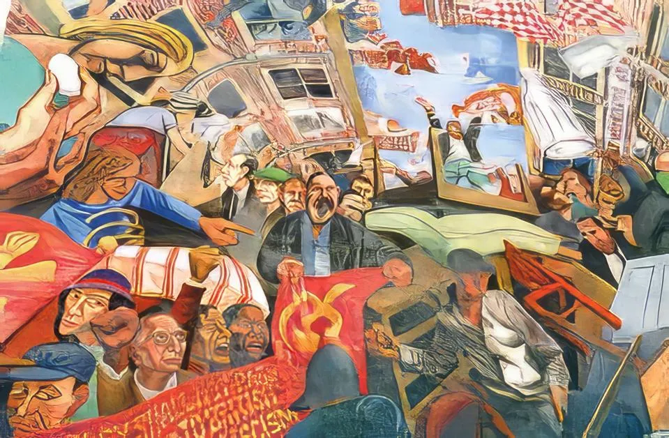 Tower Hamlets mural